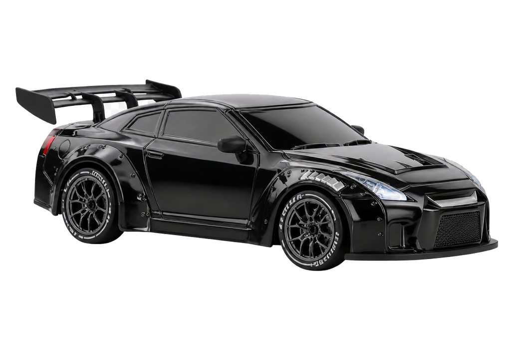 GT-R Style RC Drift Car, freigestellte Seitenansicht