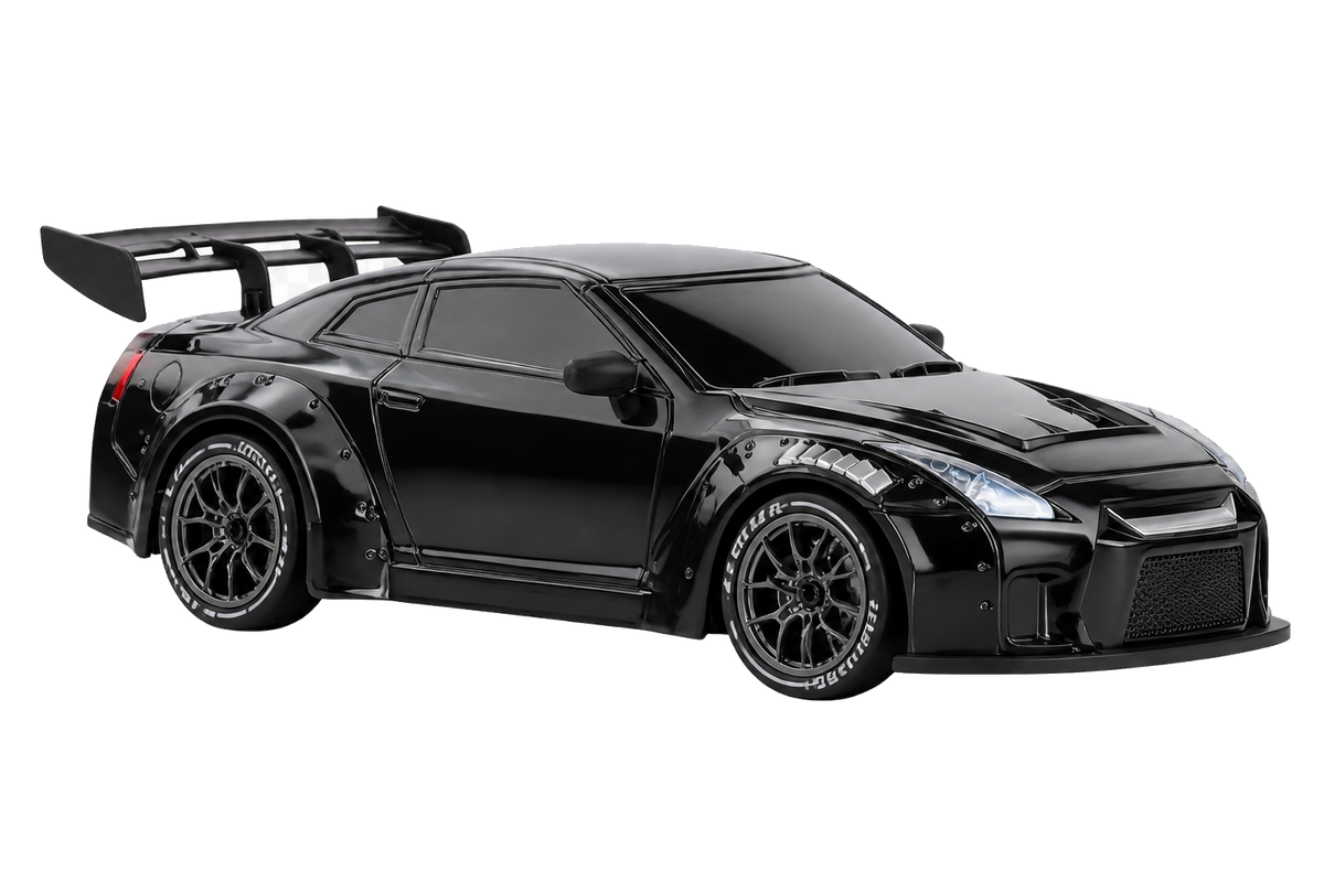 GT-R Style RC Drift Car, freigestellte Seitenansicht